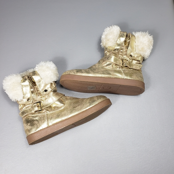 G by Guess Shoes - G by guess gold boots size 8.5